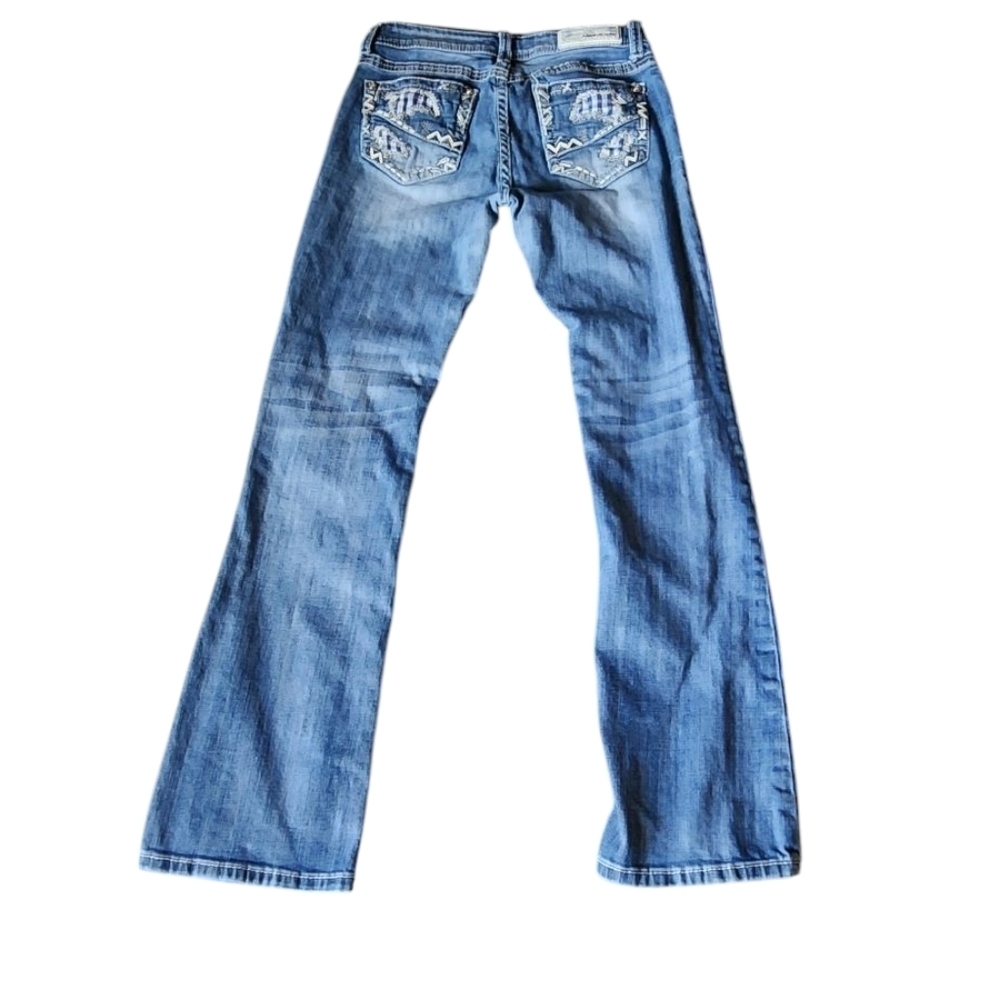 Women's Grace In LA Blue Jeans - Picture 2 of 4